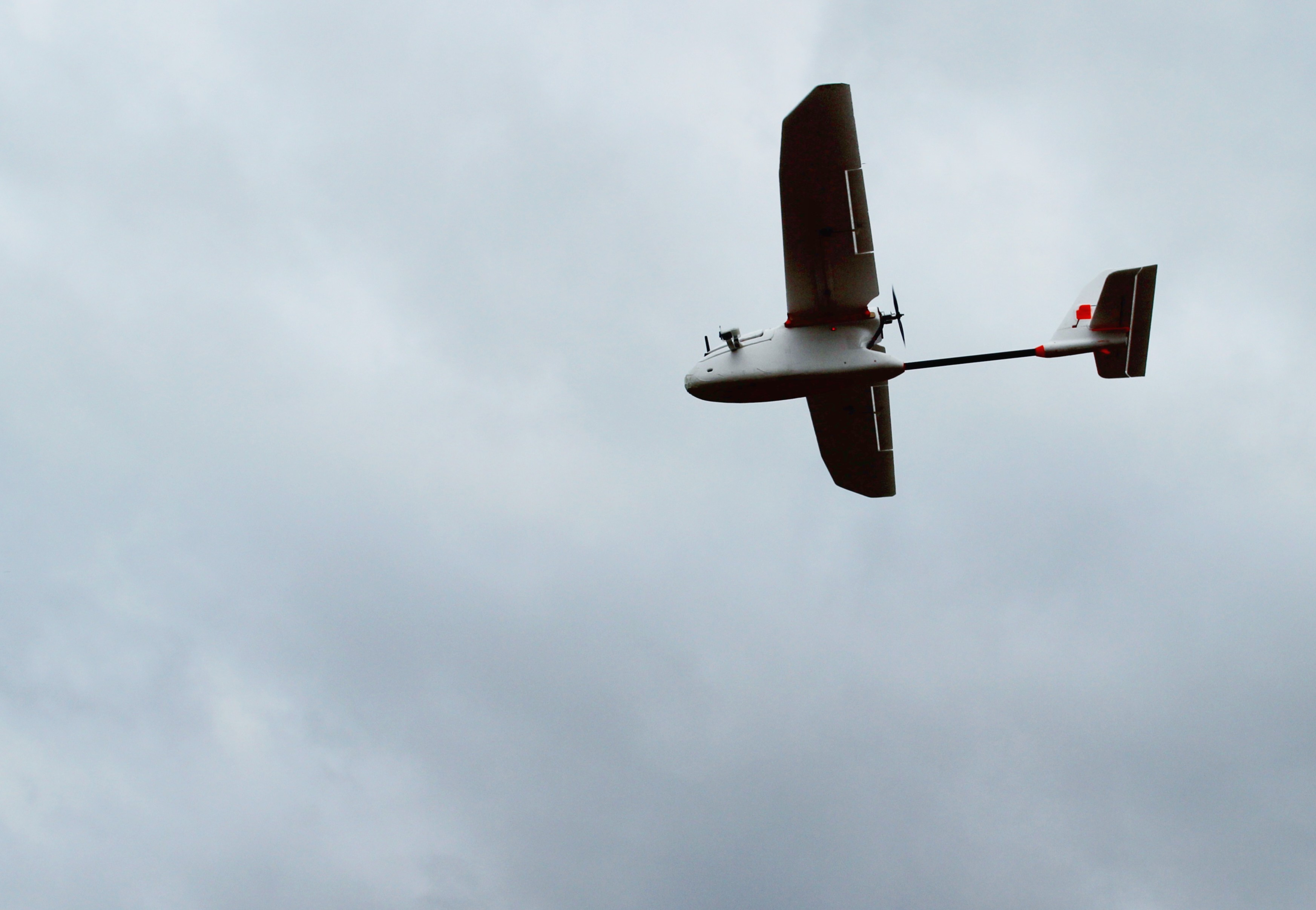 Drone in field